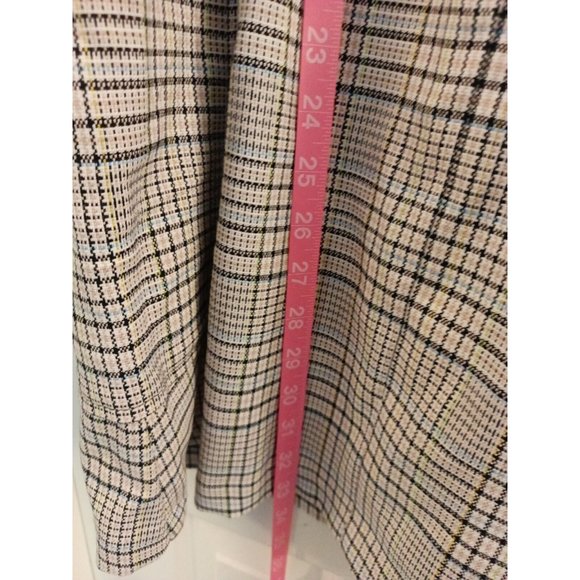 Nwt Women's So Plaid Pink/Black Layering Dress With Pockets Size 9 - Picture 8 of 10